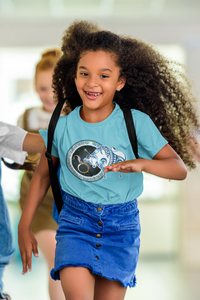Taurus Zodiac Sign Half Sleeves T-Shirt For Girls -KidsFashionVilla