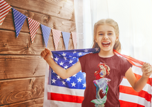 Load image into Gallery viewer, Cute Princess Half Sleeves T-Shirt For Girls -KidsFashionVilla
