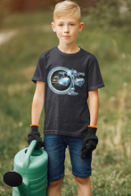 Load image into Gallery viewer, Libra Zodiac Sign Half Sleeves T-Shirt for Boy-KidsFashionVilla
