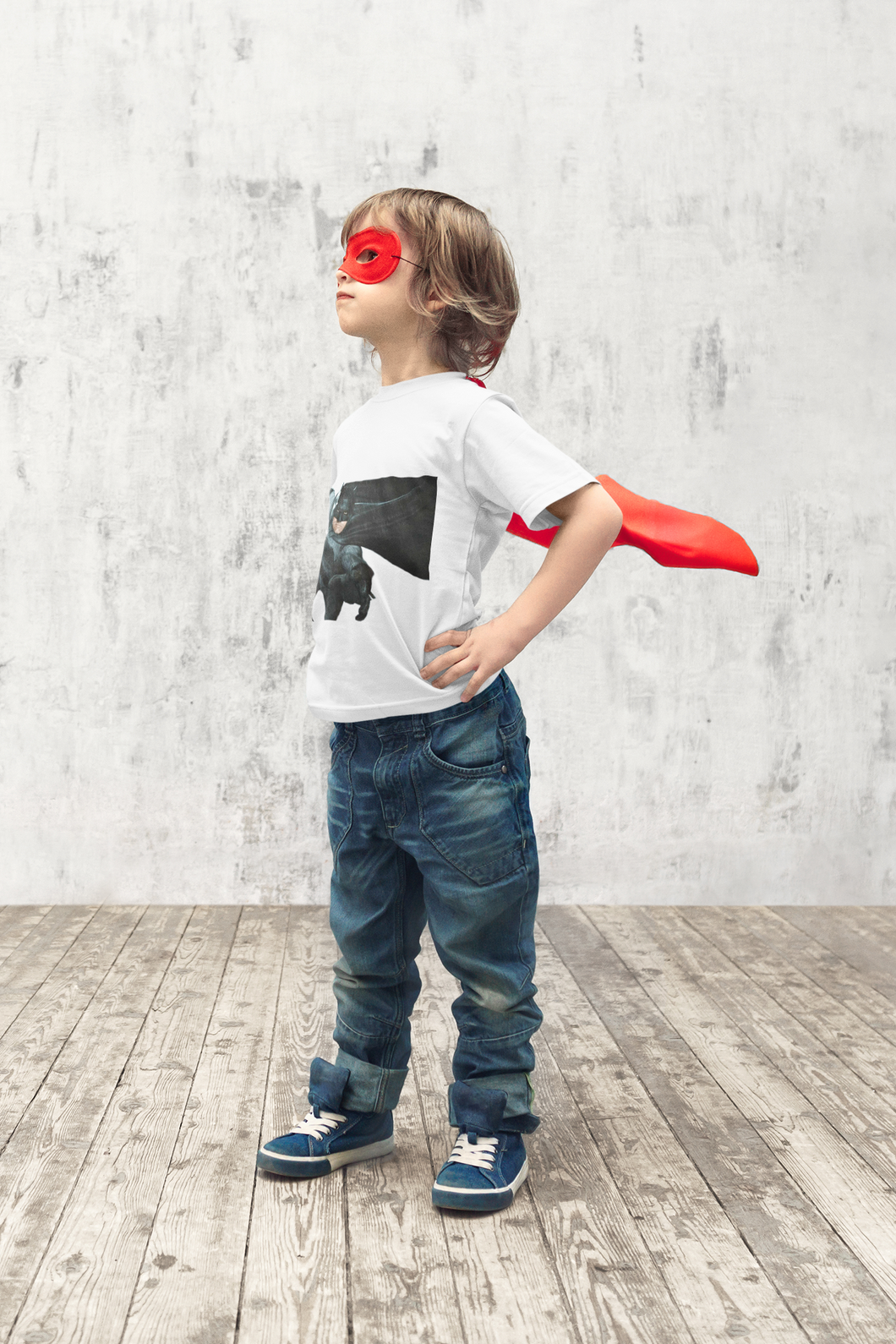 Superhero Half Sleeves T-Shirt for Boy-KidsFashionVilla
