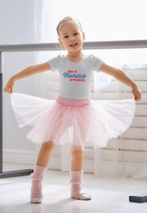 Say Mashallah Please Eid Half Sleeves T-Shirt For Girls -KidsFashionVilla