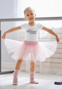 Say Mashallah Please Eid Half Sleeves T-Shirt For Girls -KidsFashionVilla