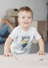 Load image into Gallery viewer, Hanging Out Minion Half Sleeves T-Shirt for Boy-KidsFashionVilla
