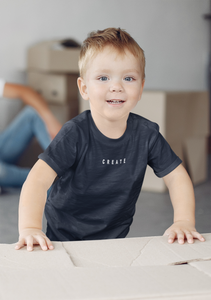 Create Minimals Half Sleeves T-Shirt for Boy-KidsFashionVilla