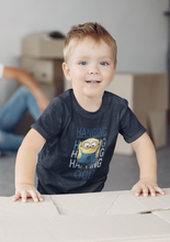 Load image into Gallery viewer, Hanging Out Minion Half Sleeves T-Shirt for Boy-KidsFashionVilla
