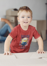 Load image into Gallery viewer, Hanging Out Minion Half Sleeves T-Shirt for Boy-KidsFashionVilla

