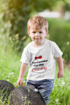 Handsome Like My Chachu Half Sleeves T-Shirt for Boy-KidsFashionVilla