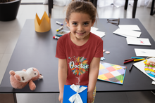 Load image into Gallery viewer, Future Doctor Half Sleeves T-Shirt For Girls -KidsFashionVilla
