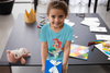 Cute Princess Half Sleeves T-Shirt For Girls -KidsFashionVilla
