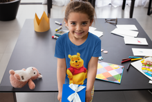 Load image into Gallery viewer, Cute Cartoon Half Sleeves T-Shirt For Girls -KidsFashionVilla

