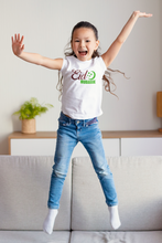 Load image into Gallery viewer, Eid Mubarak Half Sleeves T-Shirt For Girls -KidsFashionVilla
