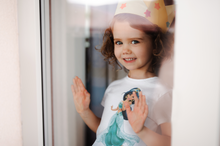 Load image into Gallery viewer, Cute Cartoon Half Sleeves T-Shirt For Girls -KidsFashionVilla
