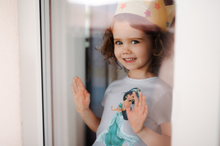 Load image into Gallery viewer, Cute Cartoon Half Sleeves T-Shirt For Girls -KidsFashionVilla
