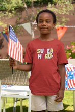 Load image into Gallery viewer, SuperHero Half Sleeves T-Shirt for Boy-KidsFashionVilla
