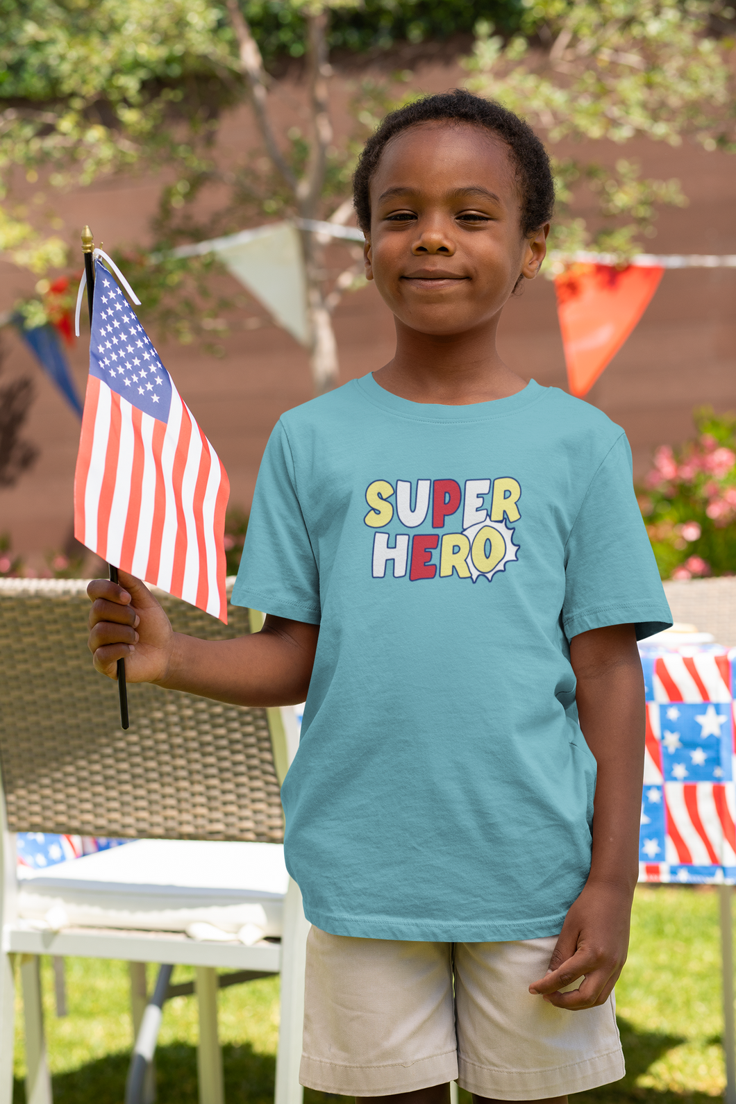 SuperHero Half Sleeves T-Shirt for Boy-KidsFashionVilla