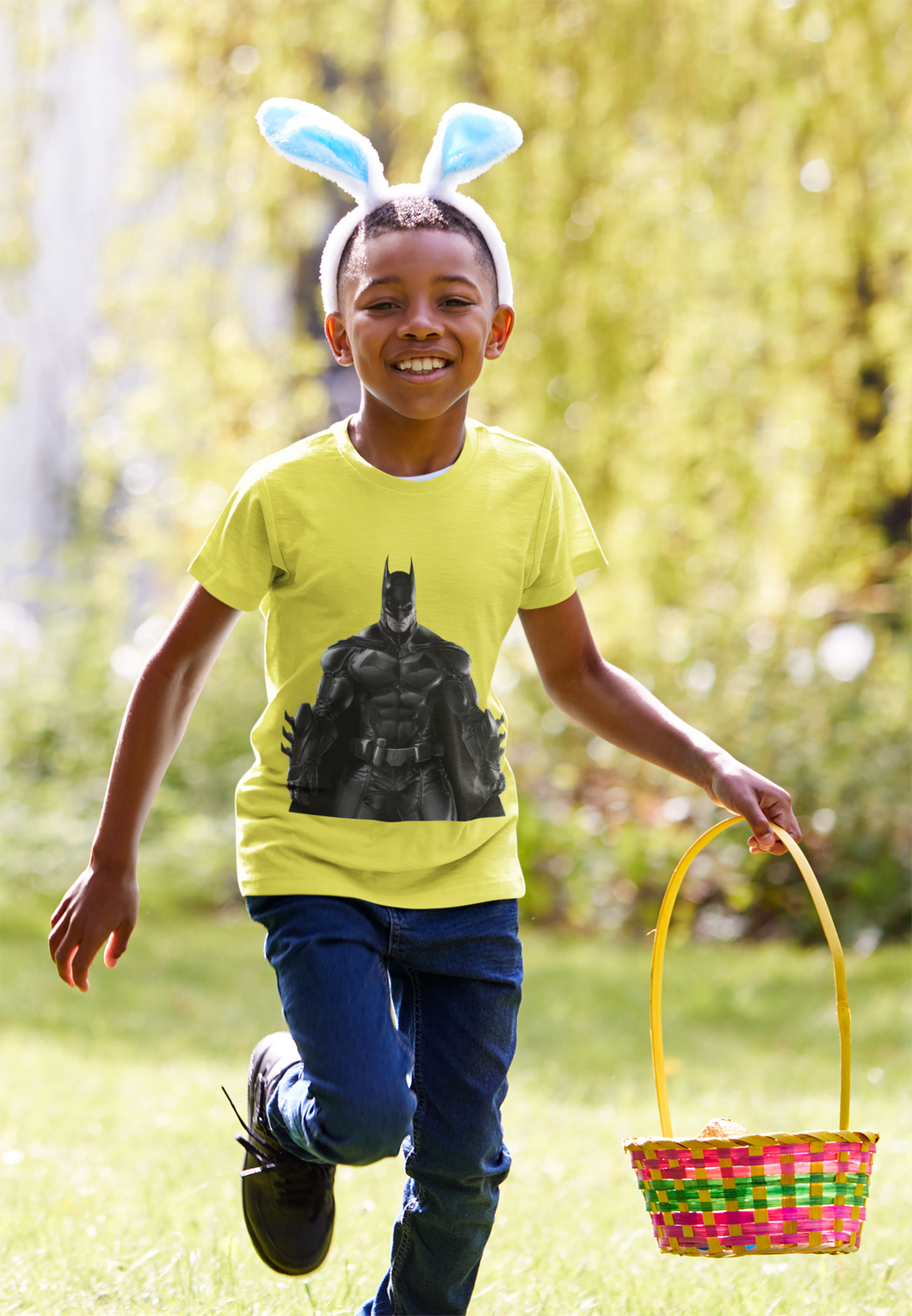 Superhero Half Sleeves T-Shirt for Boy-KidsFashionVilla