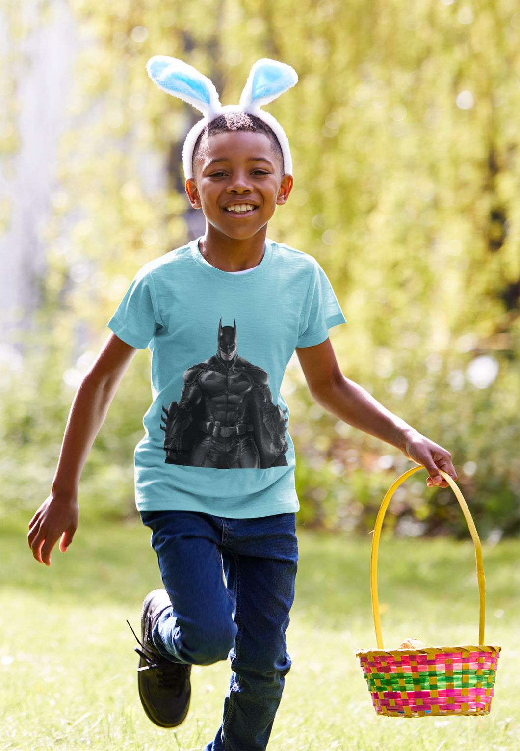 Superhero Half Sleeves T-Shirt for Boy-KidsFashionVilla