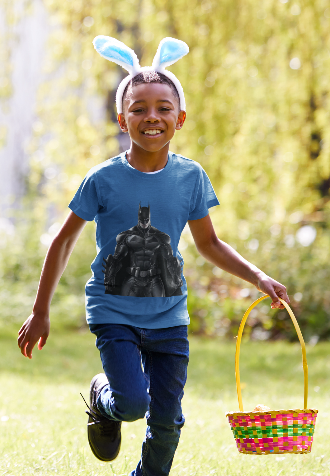 Superhero Half Sleeves T-Shirt for Boy-KidsFashionVilla