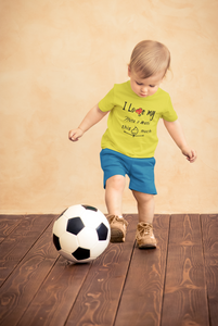 I Love My Nana Nani Half Sleeves T-Shirt for Boy-KidsFashionVilla
