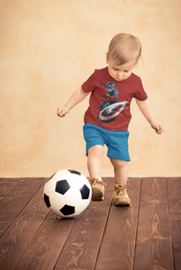 Superhero Half Sleeves T-Shirt for Boy-KidsFashionVilla