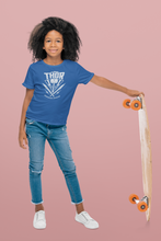 Load image into Gallery viewer, Thor Web Series Half Sleeves T-Shirt For Girls -KidsFashionVilla
