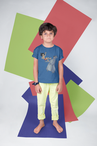 Cute Cartoon Half Sleeves T-Shirt for Boy-KidsFashionVilla