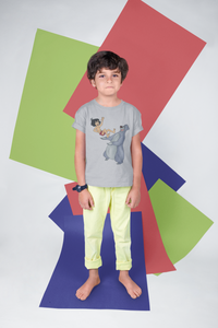 Cute Cartoon Half Sleeves T-Shirt for Boy-KidsFashionVilla