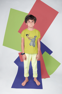 Cute Cartoon Half Sleeves T-Shirt for Boy-KidsFashionVilla