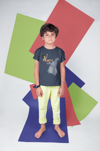 Cute Cartoon Half Sleeves T-Shirt for Boy-KidsFashionVilla