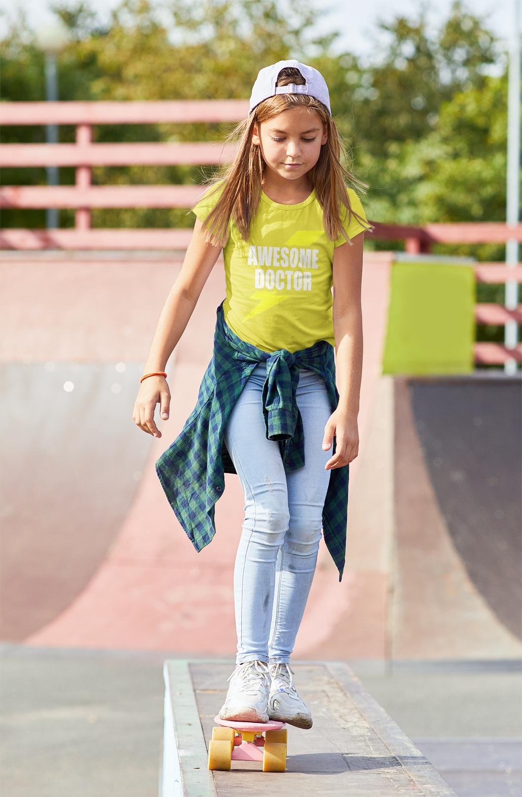 Future Doctor Half Sleeves T-Shirt For Girls -KidsFashionVilla