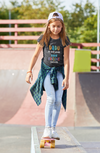 Dadu Ke Ghar Jayege Half Sleeves T-Shirt For Girls -KidsFashionVilla