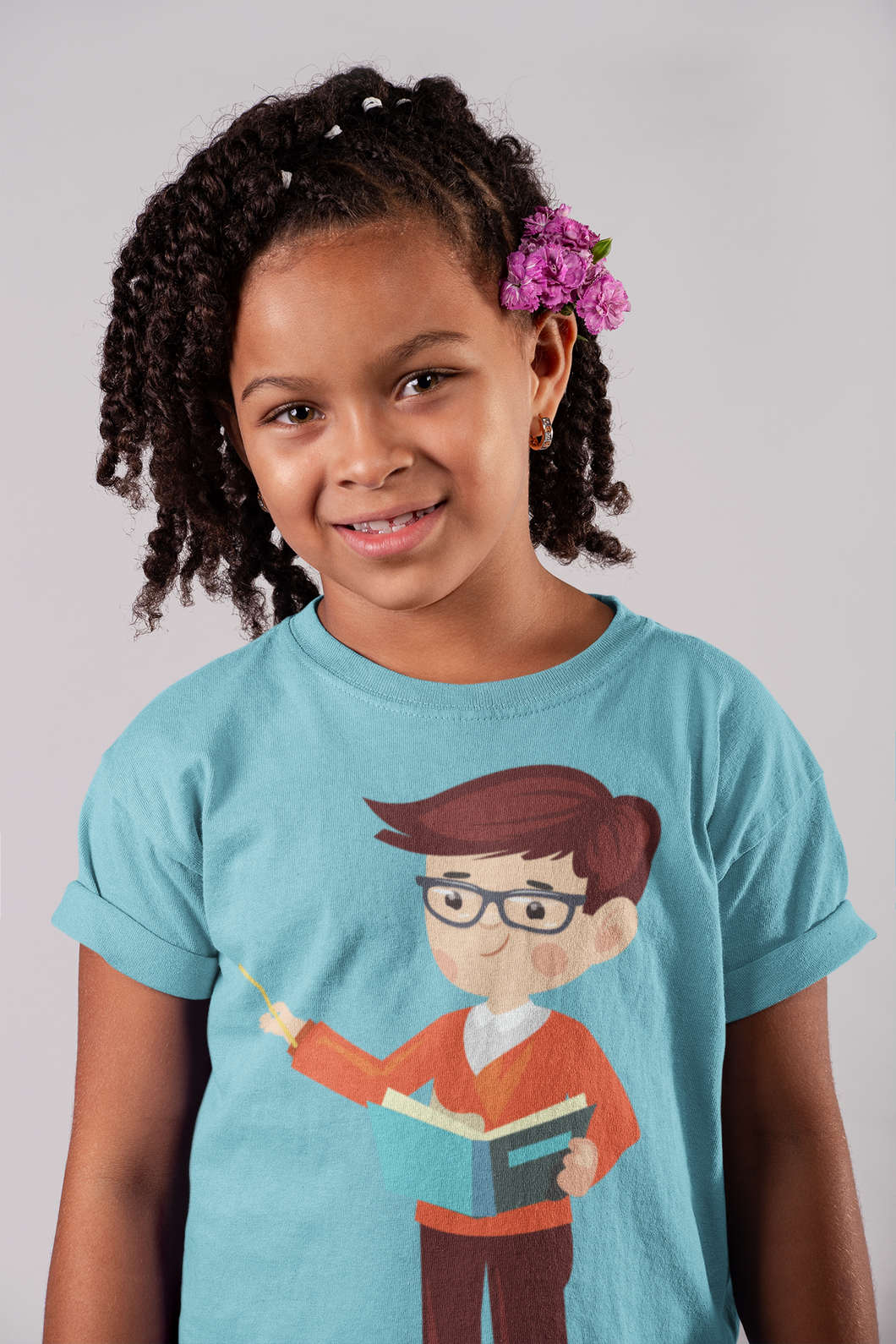 Future Teacher Half Sleeves T-Shirt For Girls -KidsFashionVilla