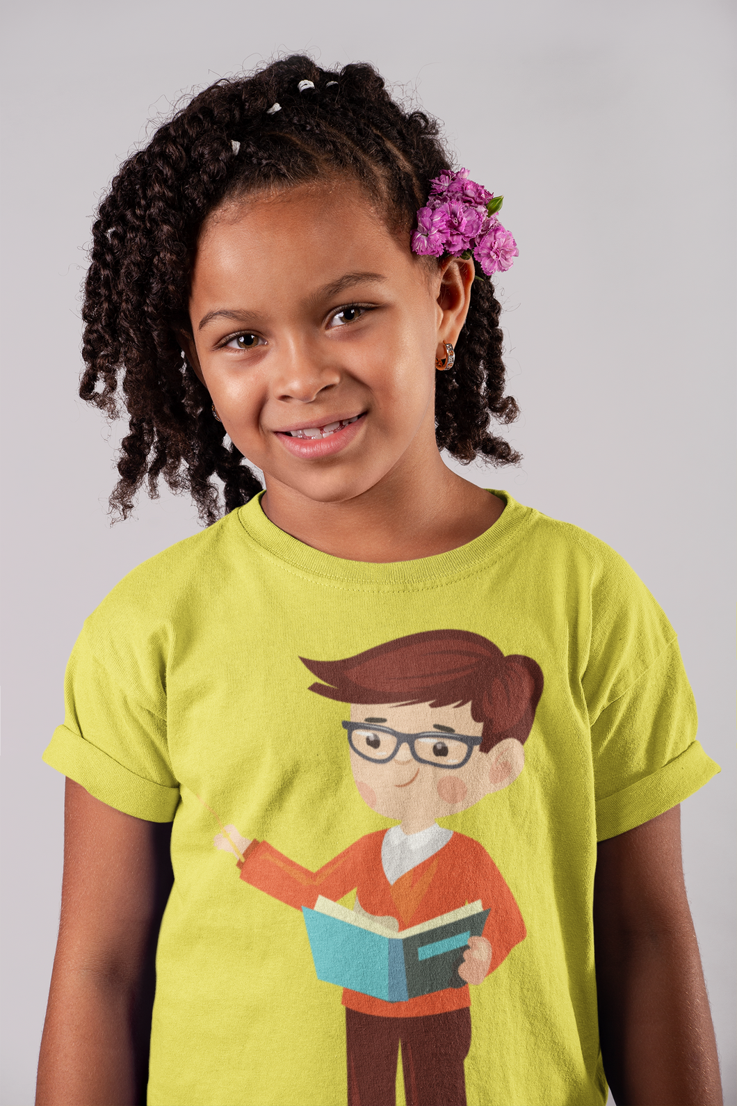 Future Teacher Half Sleeves T-Shirt For Girls -KidsFashionVilla