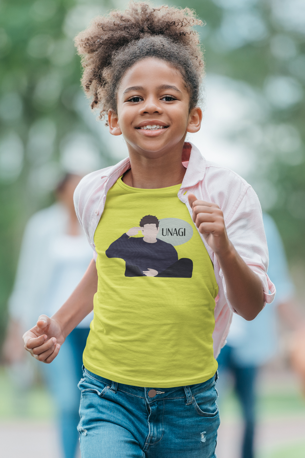 Unagi Web Series Half Sleeves T-Shirt For Girls -KidsFashionVilla
