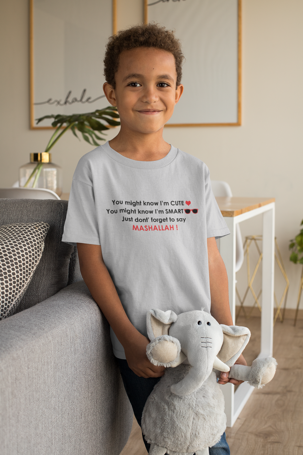 Mashallah Half Sleeves T-Shirt for Boy-KidsFashionVilla