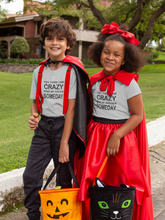 Load image into Gallery viewer, You Think I m crazy Brother-Sister Kid Half Sleeves T-Shirts -KidsFashionVilla
