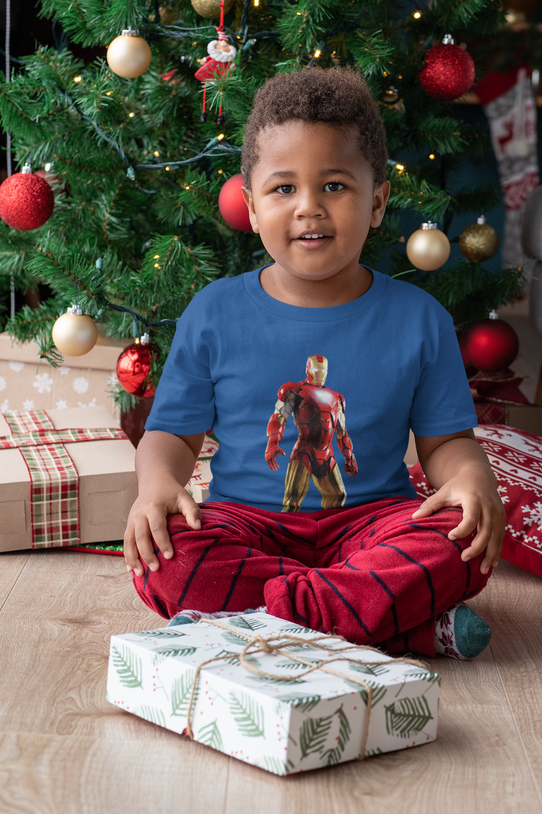 Superhero Half Sleeves T-Shirt for Boy-KidsFashionVilla