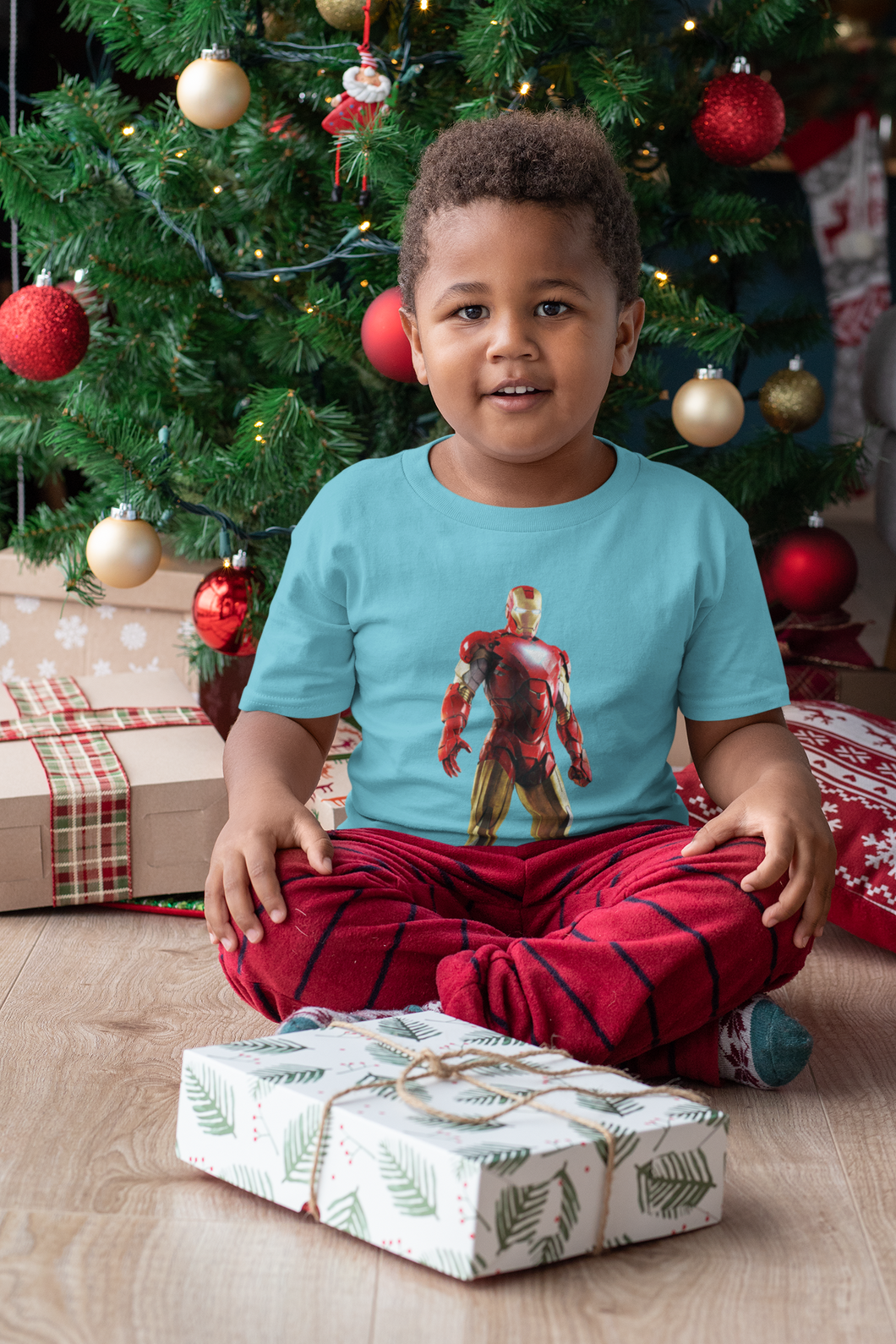 Superhero Half Sleeves T-Shirt for Boy-KidsFashionVilla