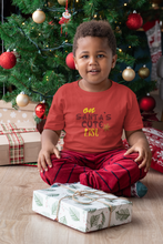 Load image into Gallery viewer, On Santa Cute List Christmas Half Sleeves T-Shirt for Boy-KidsFashionVilla
