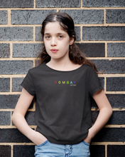 Load image into Gallery viewer, Bombay Sattar Minimals Half Sleeves T-Shirt For Girls -KidsFashionVilla
