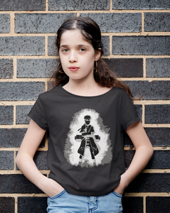 Naruto Web Series Half Sleeves T-Shirt For Girls -KidsFashionVilla
