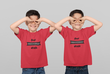 Load image into Gallery viewer, Best Brother Ever Brother-Brother Kids Half Sleeves T-Shirts -KidsFashionVilla
