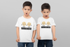 Its A Twin Thing Brothers Matching Kids Half Sleeves T-Shirts -KidsFashionVilla