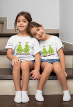 Load image into Gallery viewer, We Two Make A Perfect Pair Sisters Matching Kids Half Sleeves T-Shirts -KidsFashionVilla
