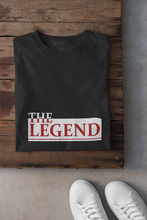 Load image into Gallery viewer, The Legend Mother And Son Black Matching T-Shirt- KidsFashionVilla
