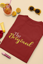 Load image into Gallery viewer, The Original Mother And Son Red Matching T-Shirt- KidsFashionVilla
