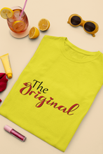 Load image into Gallery viewer, The Original Mother And Son Yellow Matching T-Shirt- KidsFashionVilla
