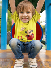 Load image into Gallery viewer, Cute Cartoon Half Sleeves T-Shirt for Boy-KidsFashionVilla

