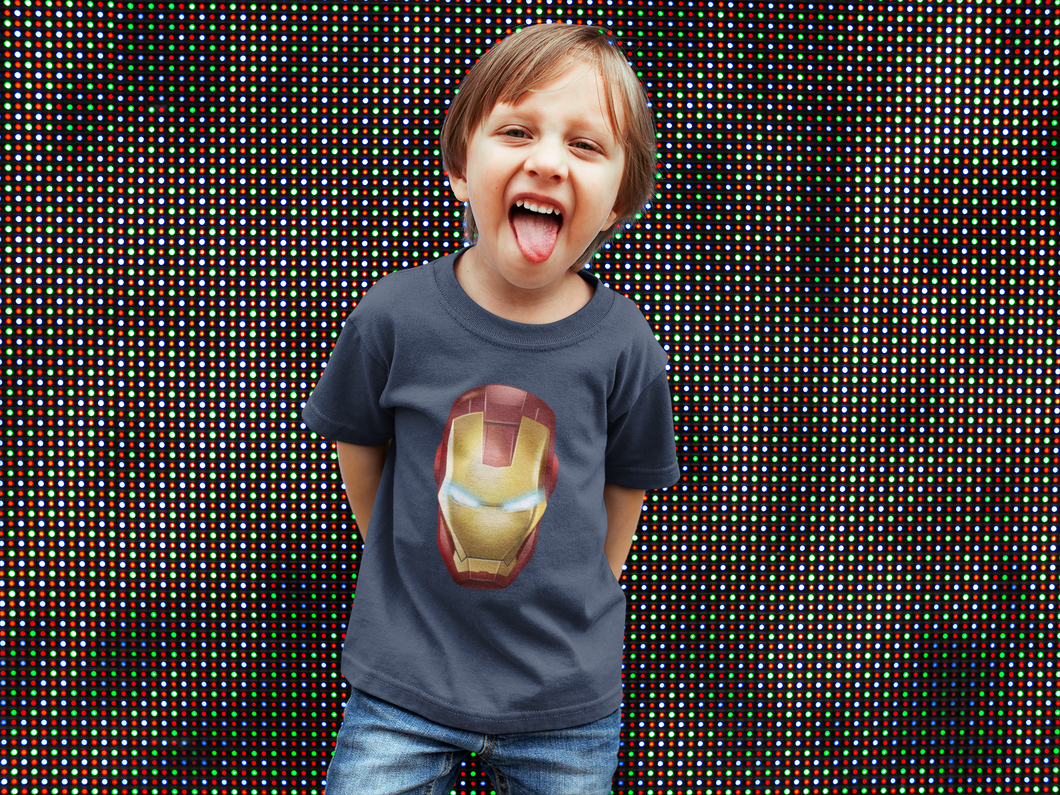 Superhero Half Sleeves T-Shirt for Boy-KidsFashionVilla