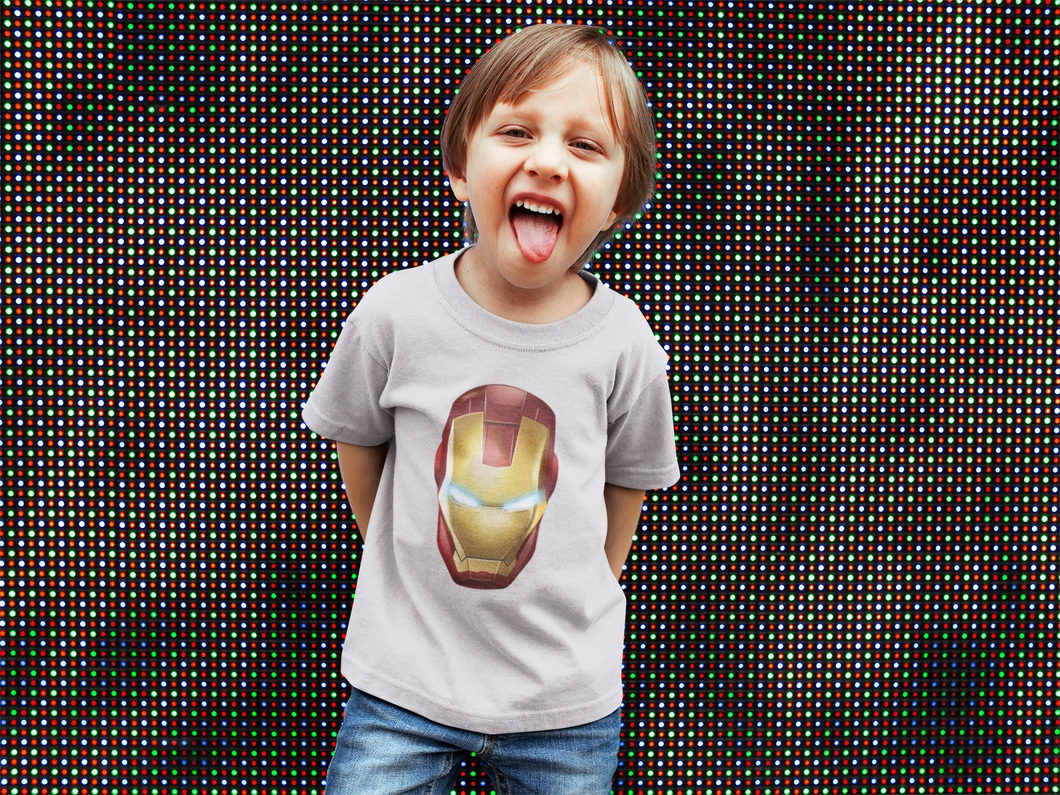 Superhero Half Sleeves T-Shirt for Boy-KidsFashionVilla